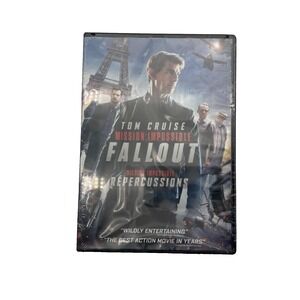 Mission Impossible Fallout DVD 2018 New Sealed Tom Cruise Henry Cavill Movie